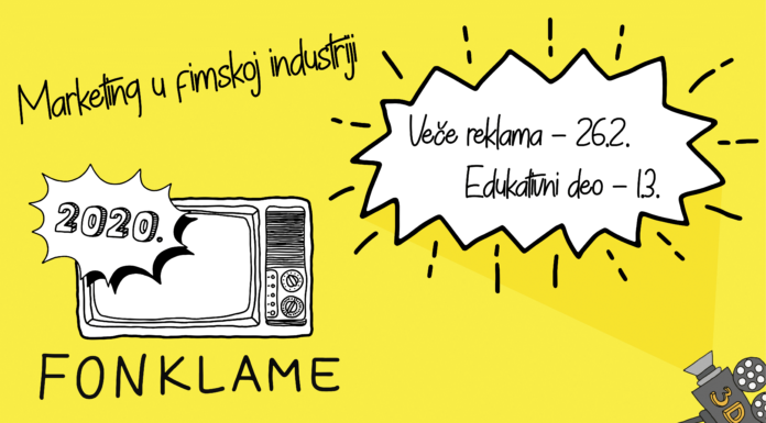 Fonklame2020: Marketing u filmskoj industriji Fonklame2020: Marketing u filmskoj industriji