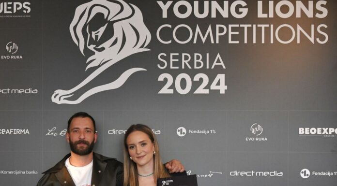 Pobednici Young Lions Srbija Teodora Dančević i Lazar Rajković predstavljaće Srbiju na Kanskom festivalu kreativnosti 2024 Mladi lavovi - Teodora Dančević i Lazar Rajković